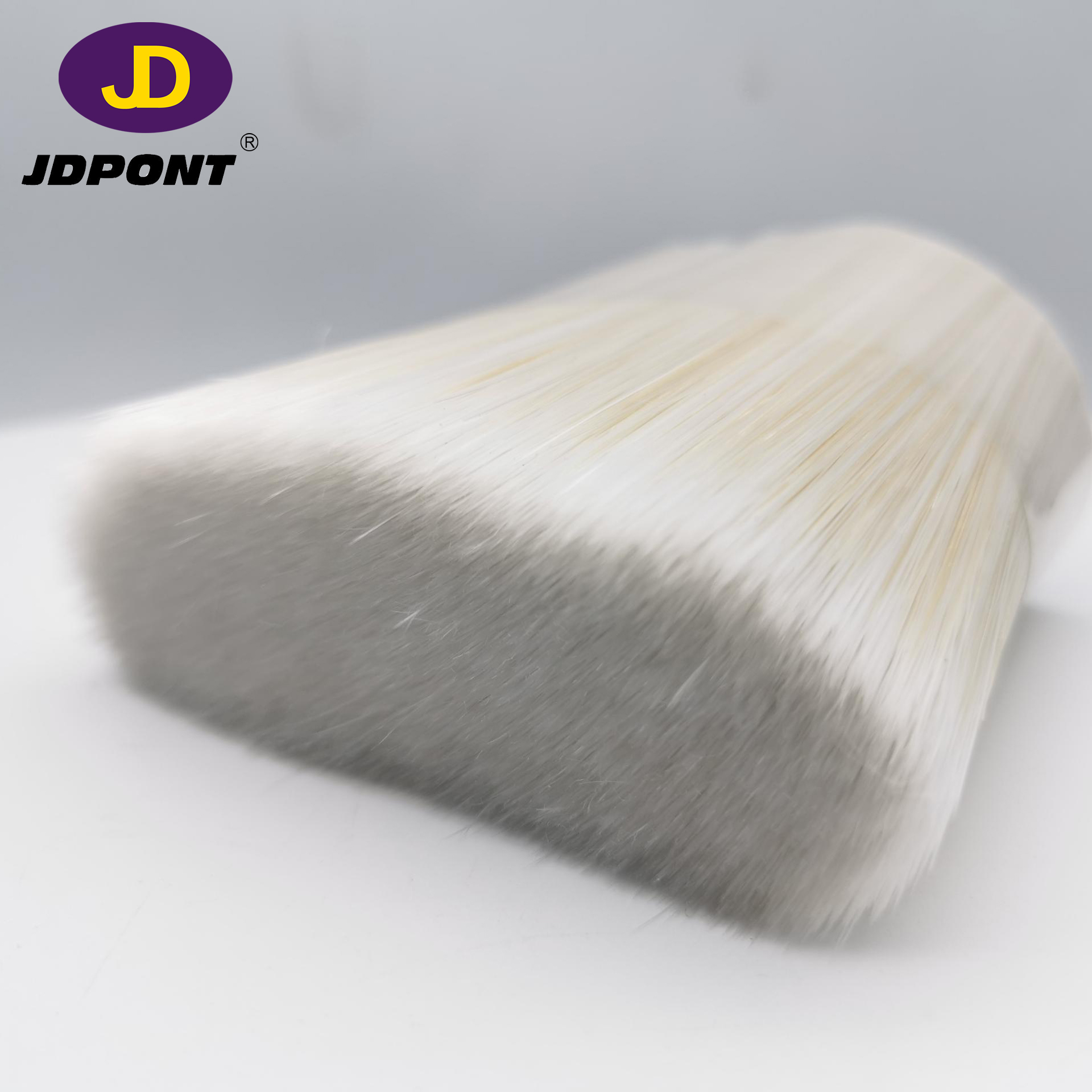 Filamento de cepillo de hylon amarillo de mezcla blanca ------- JDFMN # 1