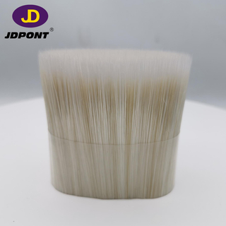 Filamento de cepillo de hylon amarillo de mezcla blanca ------- JDFMN # 1