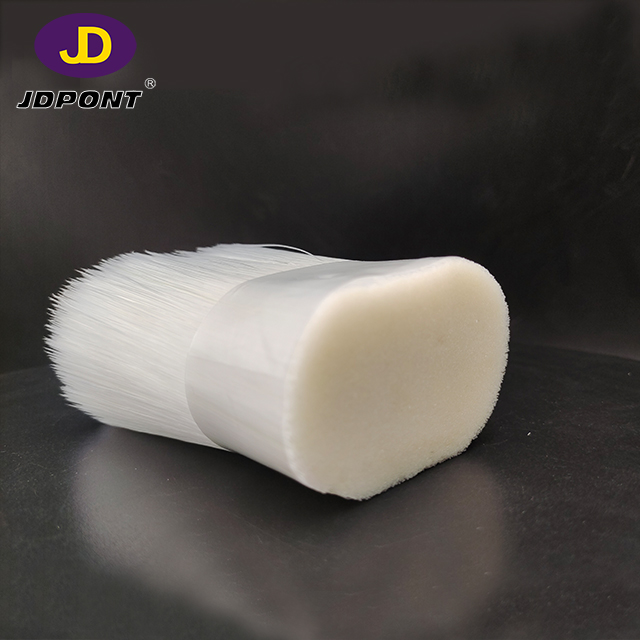 Big Diámetro 0.30mm Natural Blanco Cepillo de sección transversal cepillo Filamento JDSF030 / W124