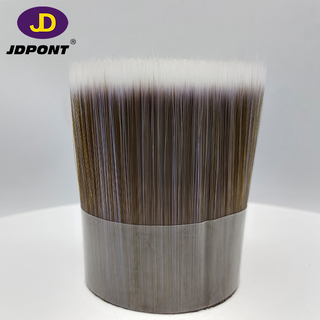 Filamento cónico físico púrpura del cepillo del café de la mezcla del filamento del cepillo para el cepillo de pintura