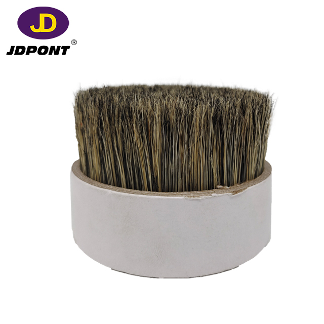 Cerda de cerdo de cerdo gris 100% natural para cepillo JDS375-NGB