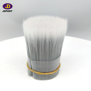 Filamento cepillo gris mezcla blanca